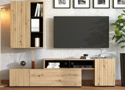 Nappali Bútor Balos Artisan/Fekete 11013505 Szekrénysorok online bútor rendelés Székesfehérvár bútorboltok